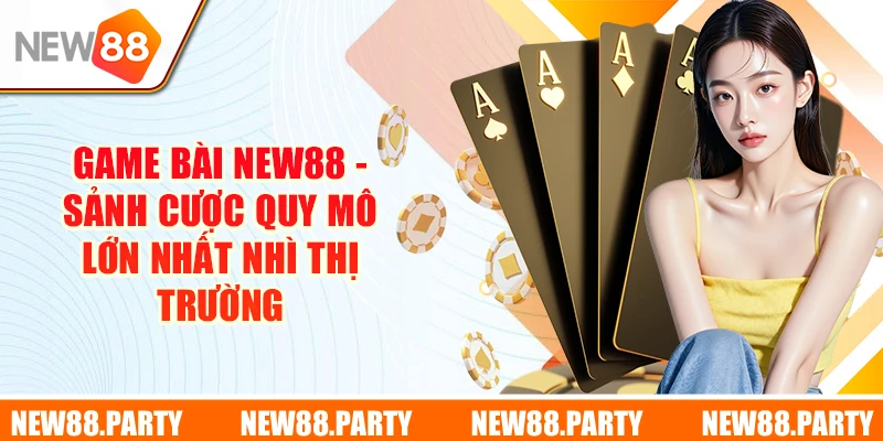 Game Bài New88 - Sảnh Cược Quy Mô Lớn Nhất Nhì Thị Trường